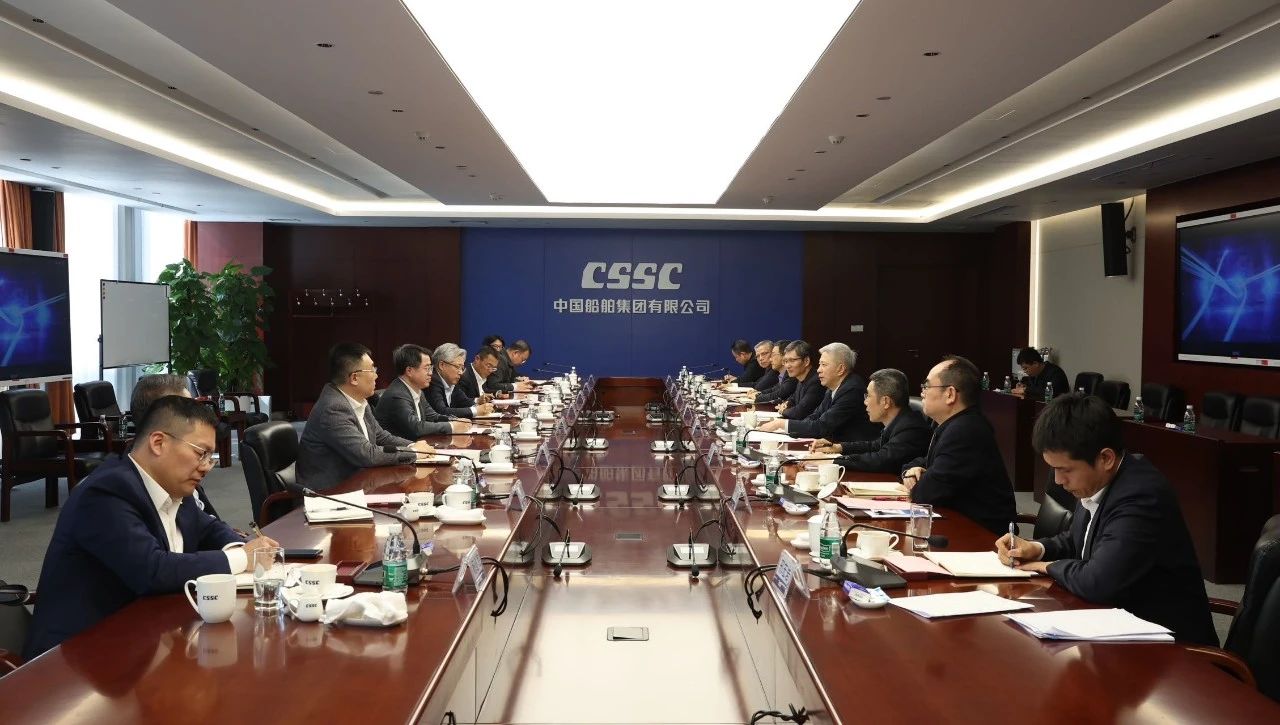 徐鹏与惠生集团总裁刘洪钧会谈 
